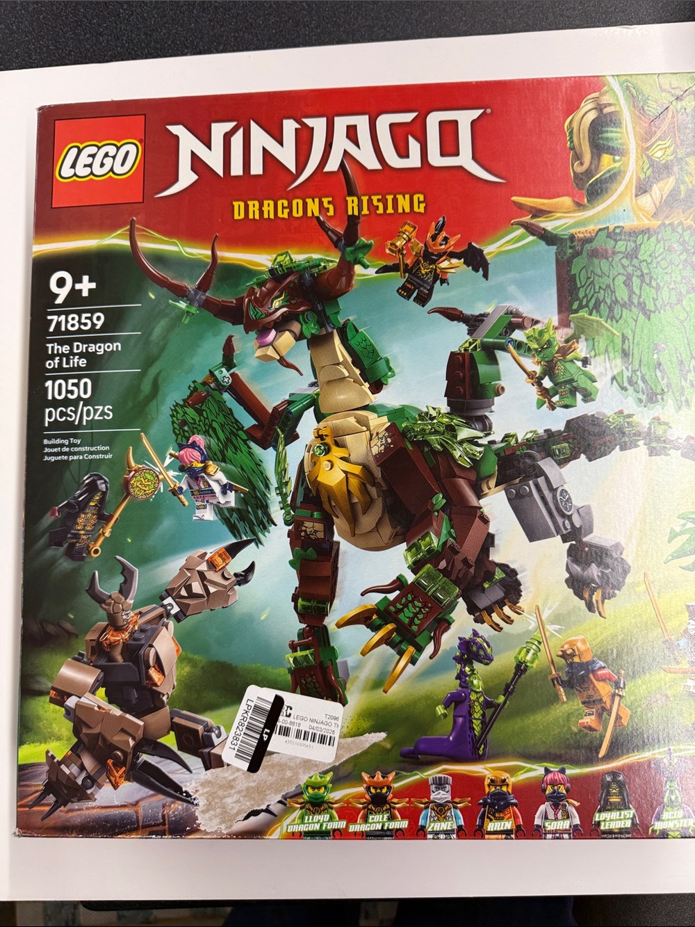 NEW LEGO Ninjago Dragons Rising The Dragon of Life 71859
